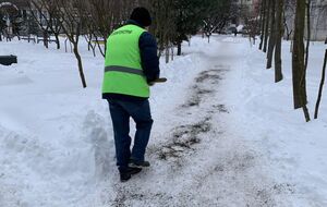 В ответ на агрессивные действия водителя коммунальщик ударил лопатой по автомобилю, после чего тот ударил уборщика деревянной битой, утверждают в прокуратуре