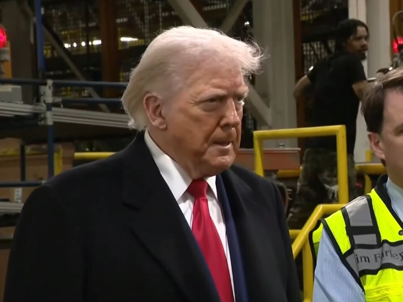 Трамп 13 січня відвідав завод Ford