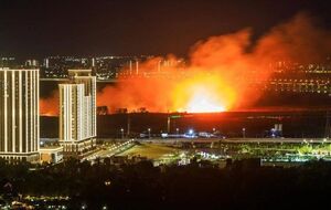 В городе зафиксировано несколько пожаров