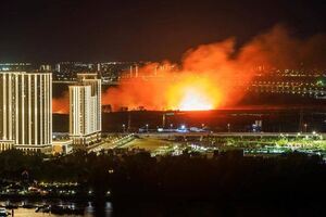 В городе зафиксировано несколько пожаров