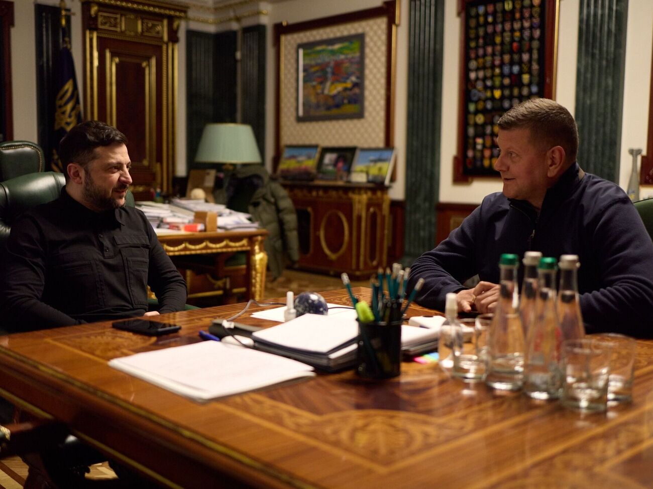 Зеленський повідомив, що вони із Залужним "обговорили дипломатичні завдання"