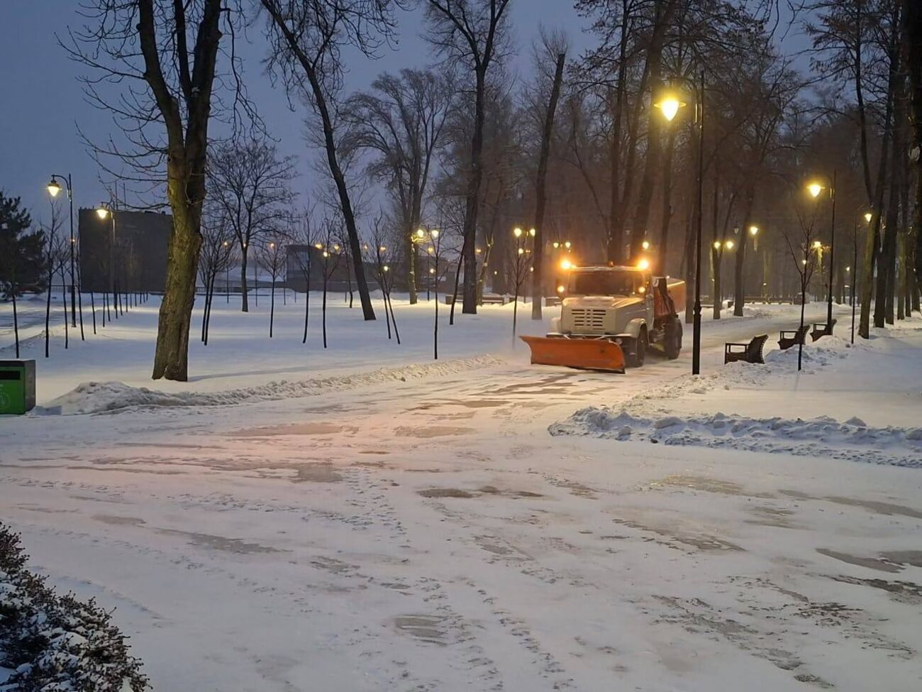 В Киеве снижают интенсивность уличного освещения до 20% мощности, рассказали в КГГА