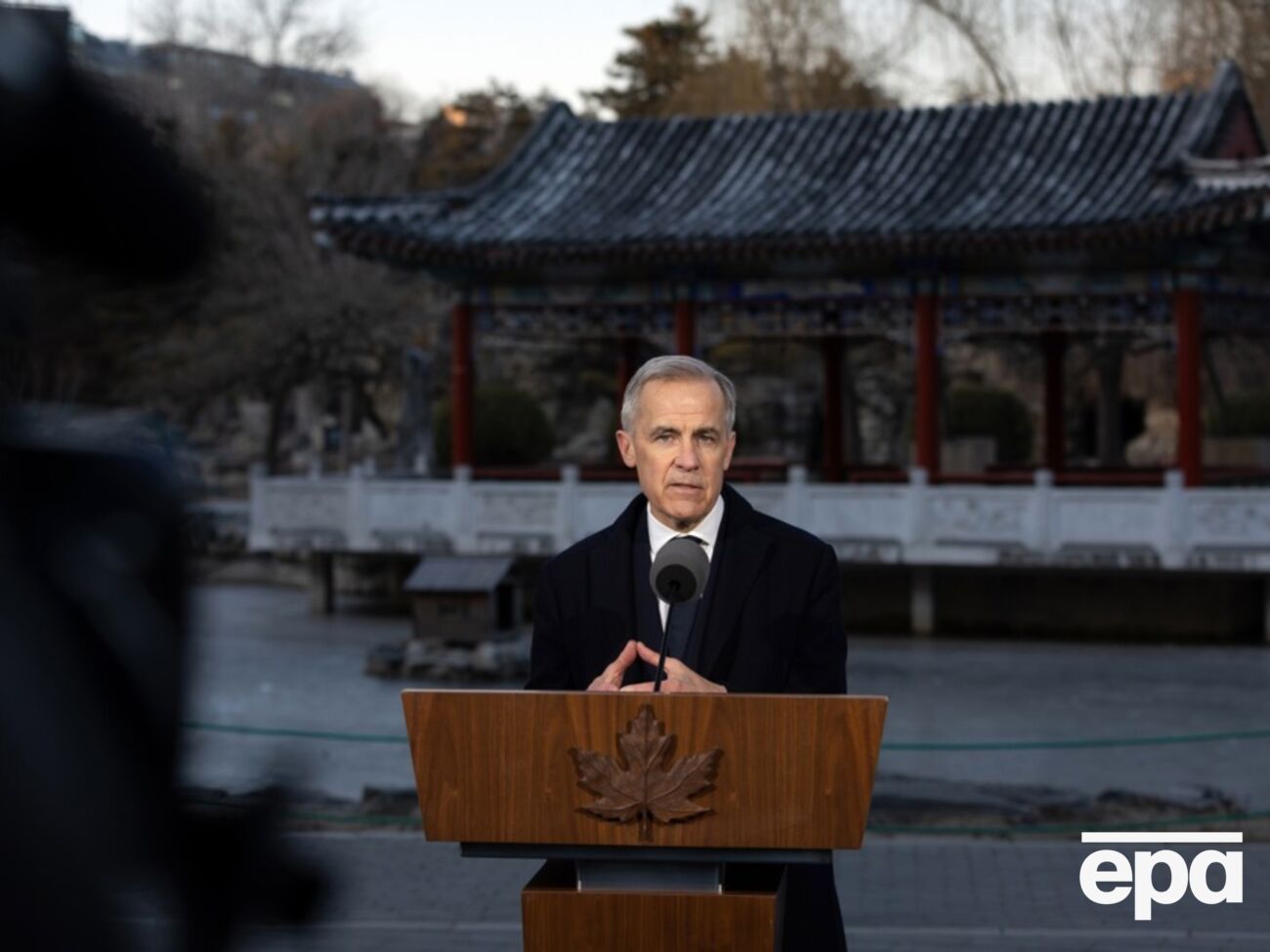 Карни посетил Китай 16 января