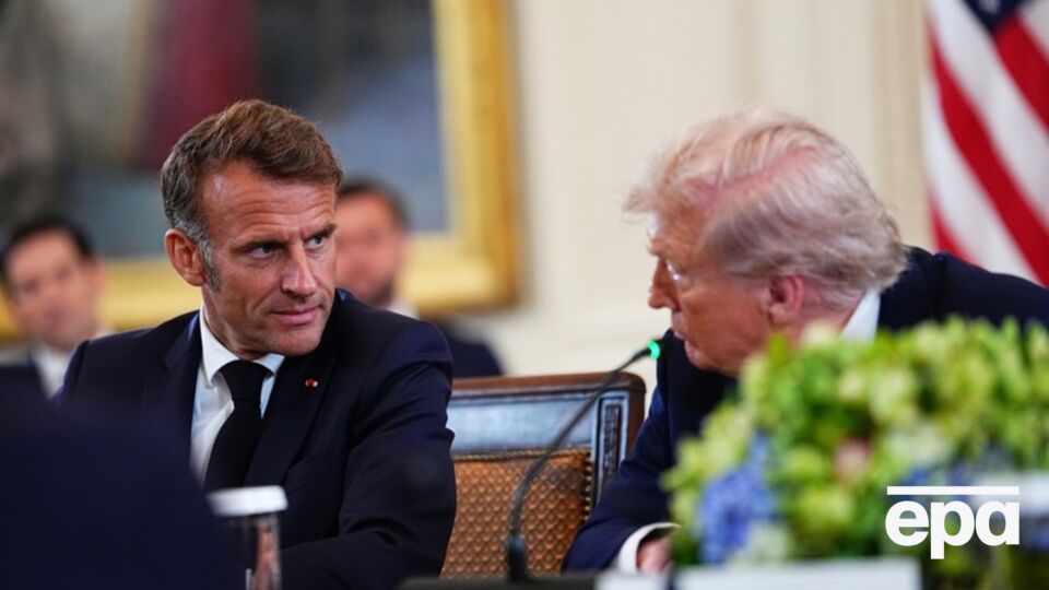 В офісі Макрона остерігаються надмірної влади ради Трампа поза межами тимчасового управління Газою