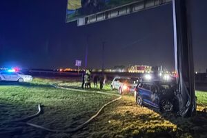 ДТП произошло в районе Промтоварного рынка
