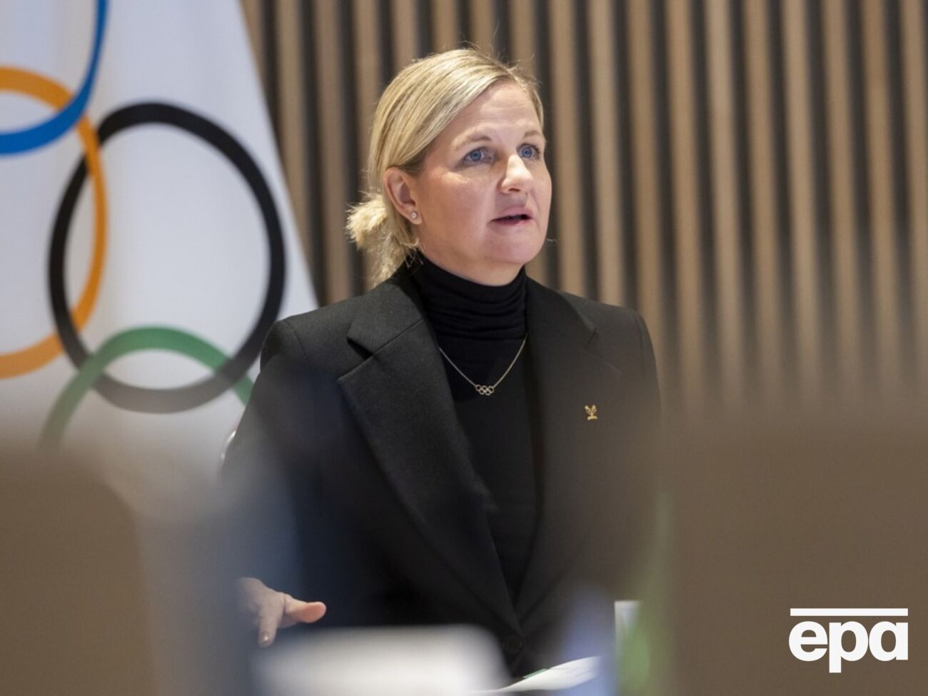 Ковентрі зазначила, що рішення МОК не зміниться