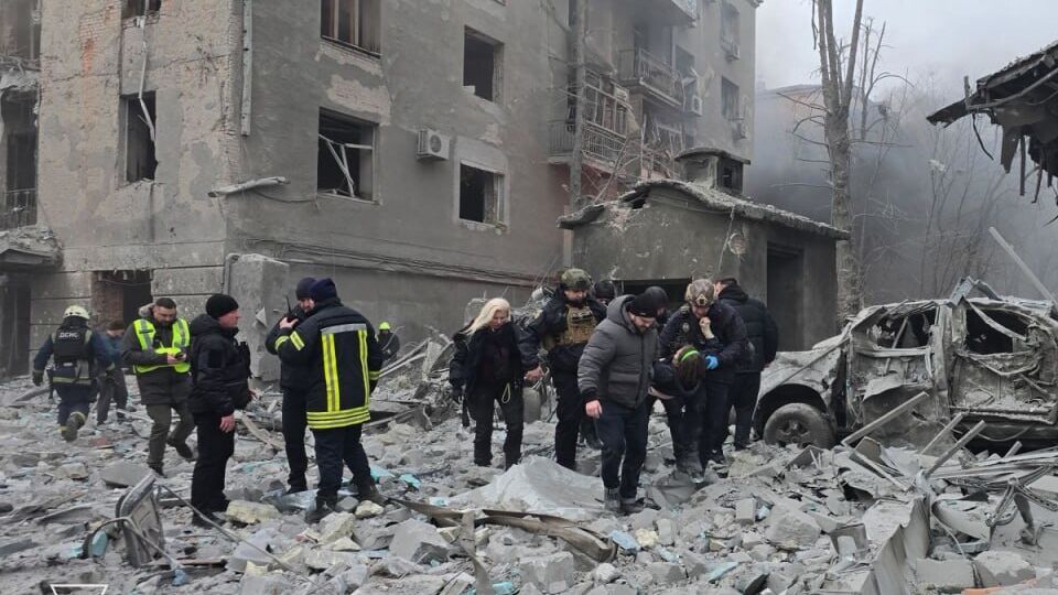 РФ завдала ракетного удару по Харкову 2 січня