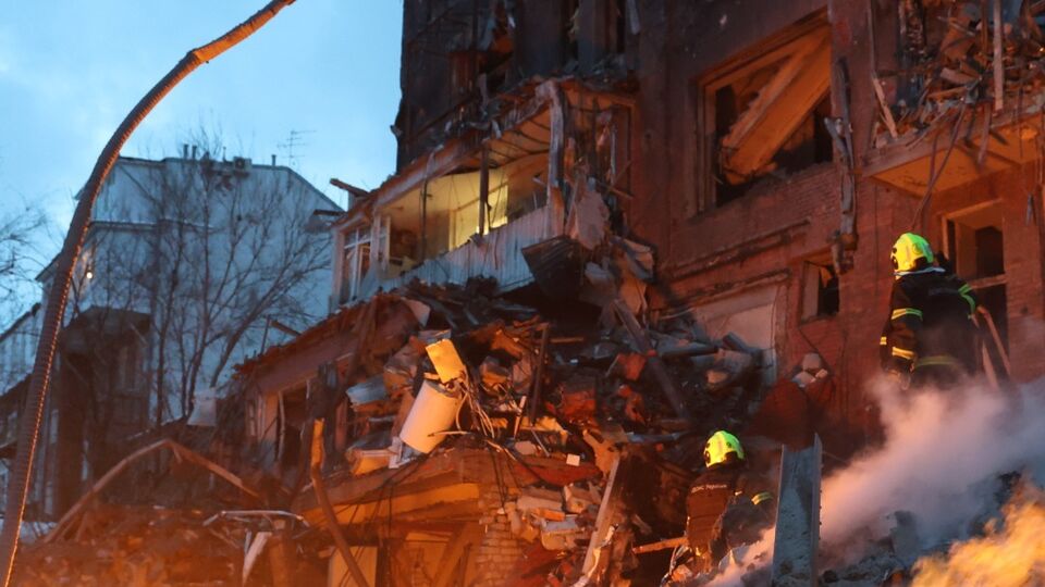 2 января армия РФ атаковала центральную часть Харькова
