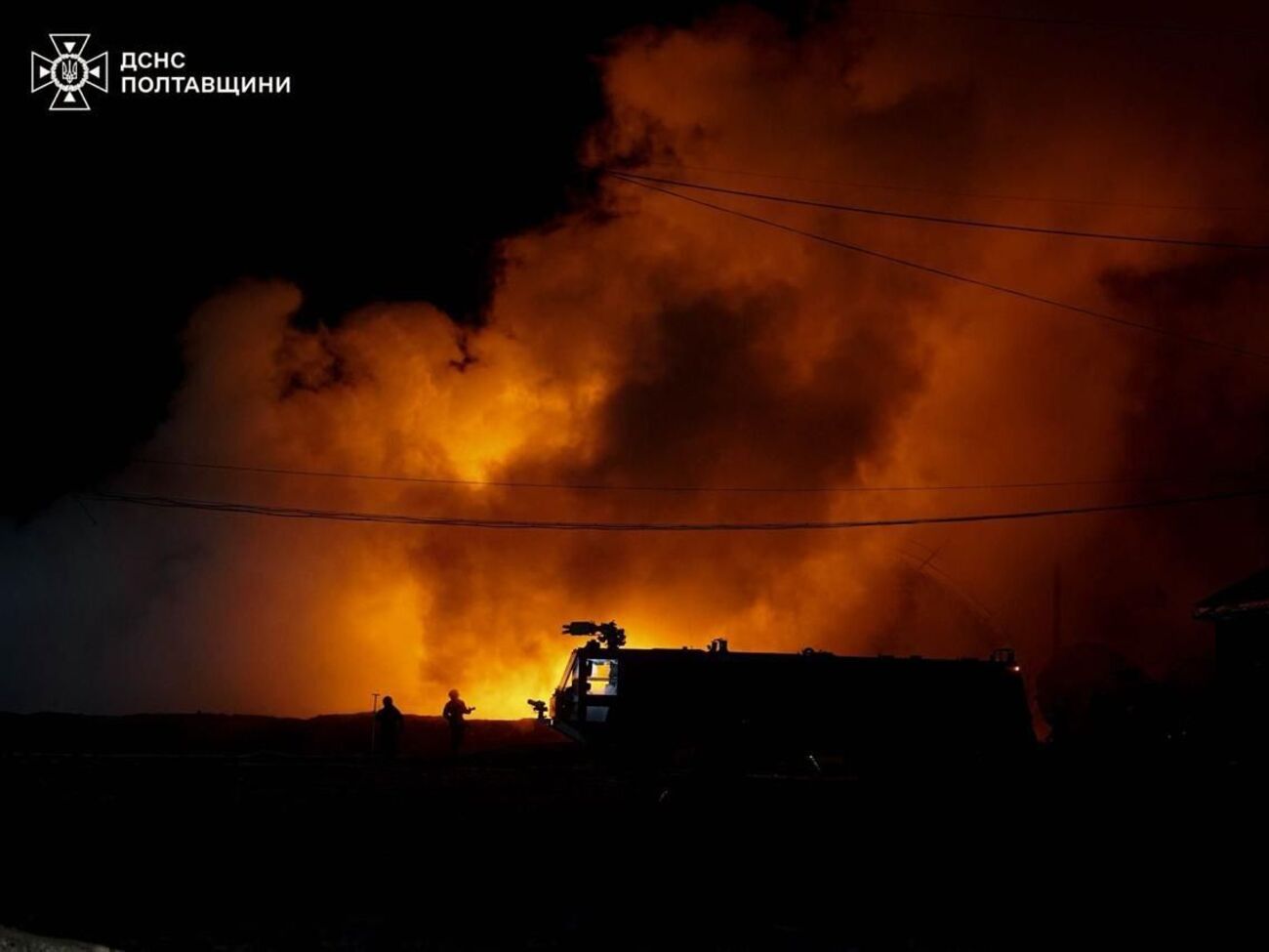 Через удари РФ по Україні виникли пожежі