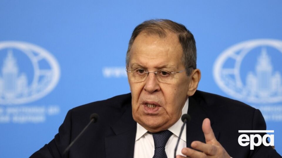 Лавров заявив, що це нібито Європа готує війну проти РФ