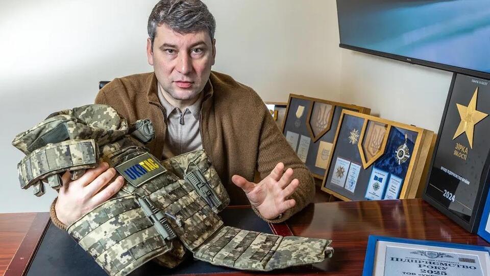 В 2025 году компания поставила государству 100 тыс. бронежилетов, сообщил директор по развитию UKRTAC Дангадзе