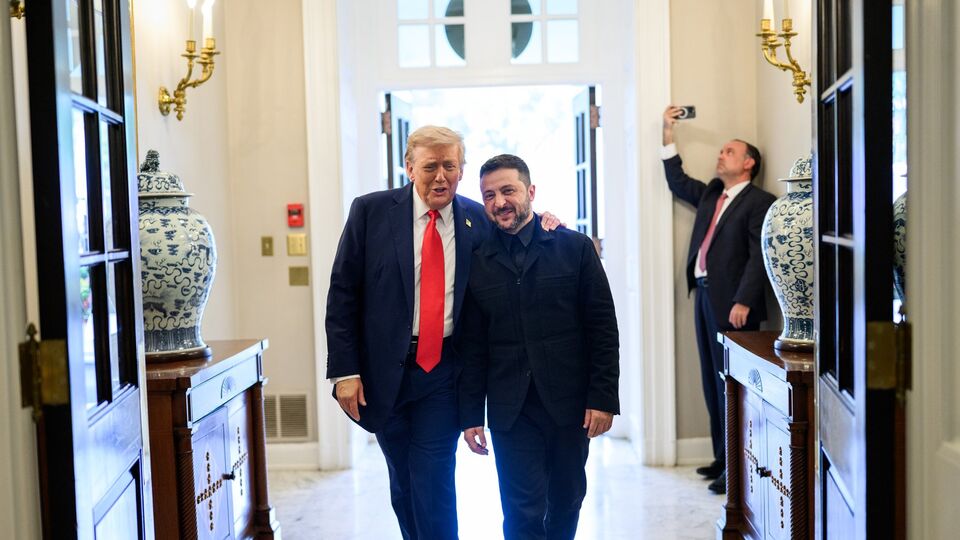 Встречу с Зеленским в Давосе анонсировал 21 января Трамп