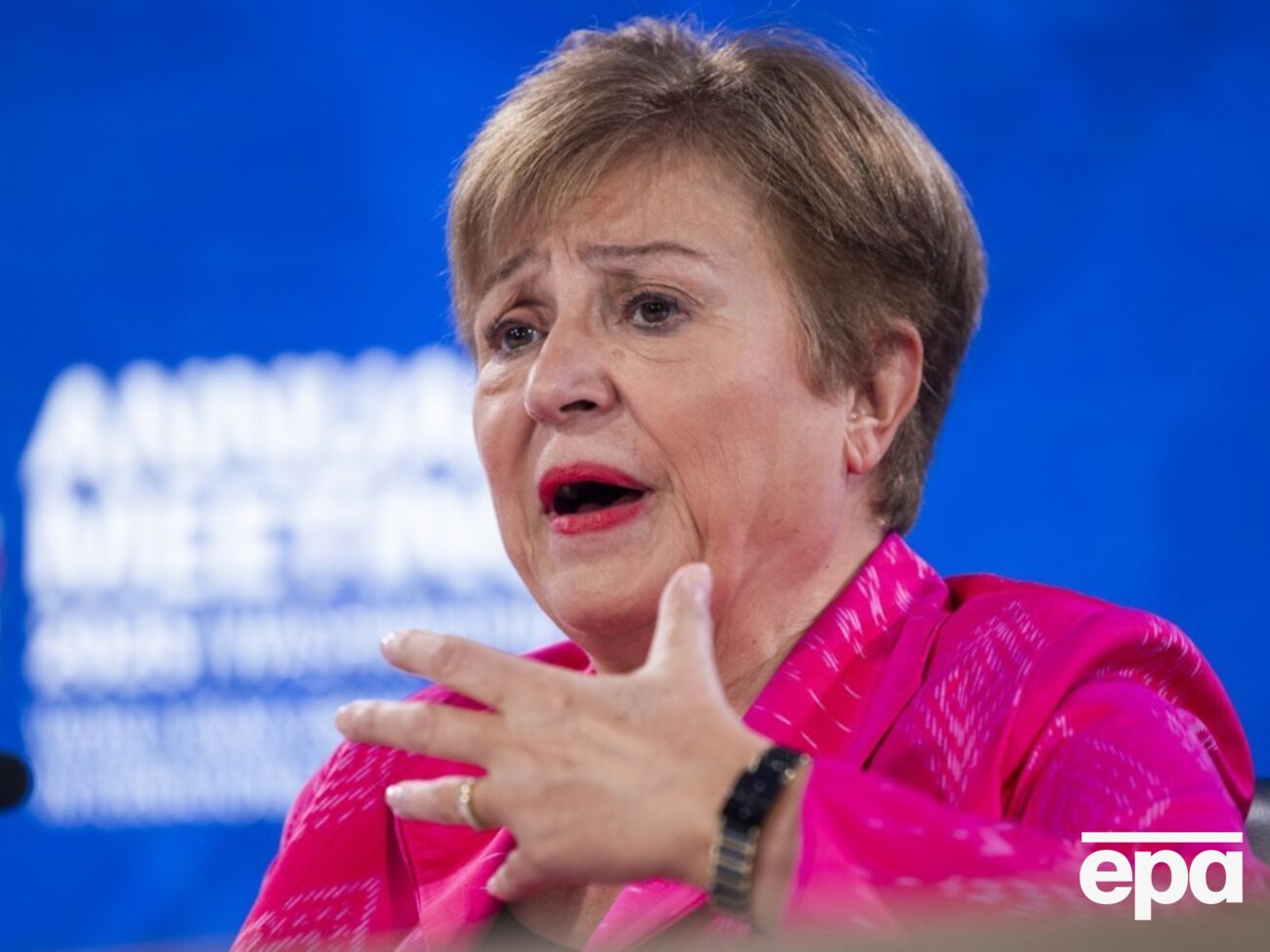 Георгиева – украинцам: Вы должны верить в себя, как во льва