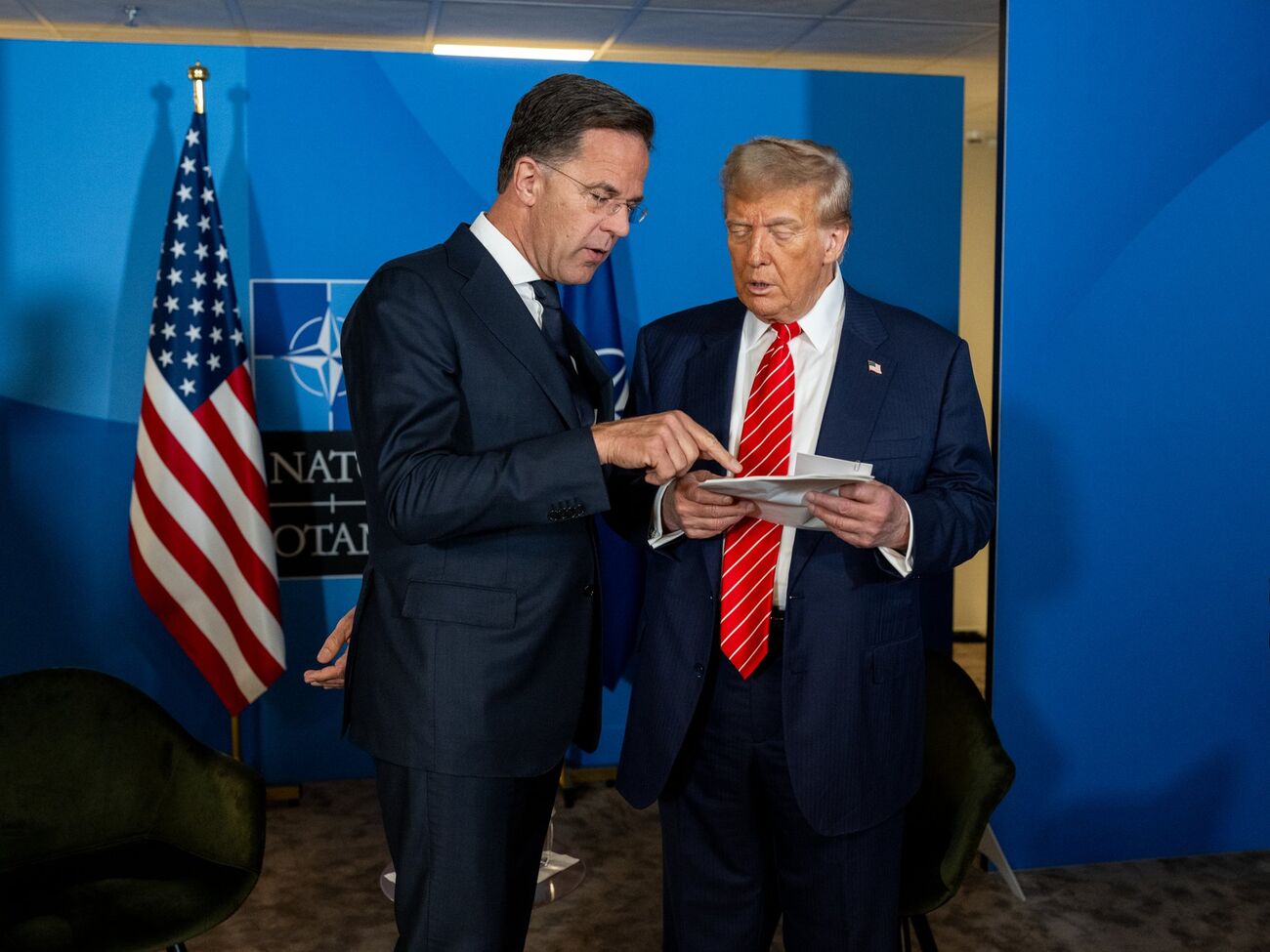 Трамп и Рютте провели переговоры по Гренландии