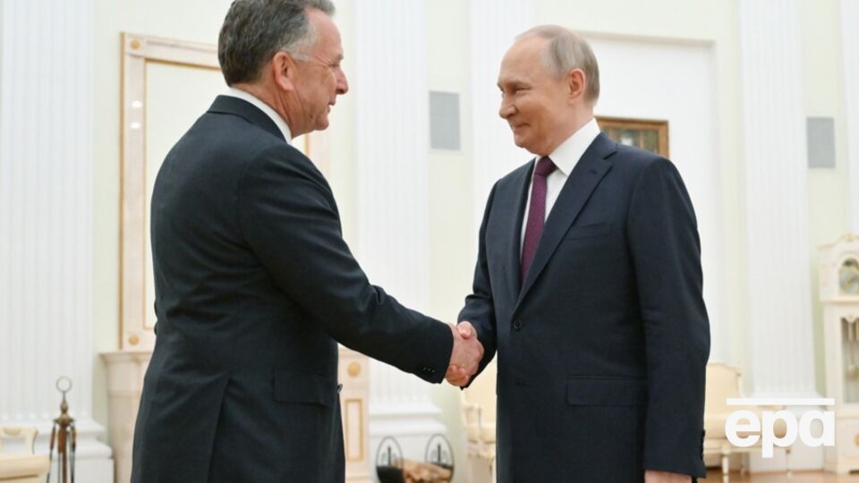 США чекають на зустріч Віткоффа з Путіним 22 січня, зазначає FT