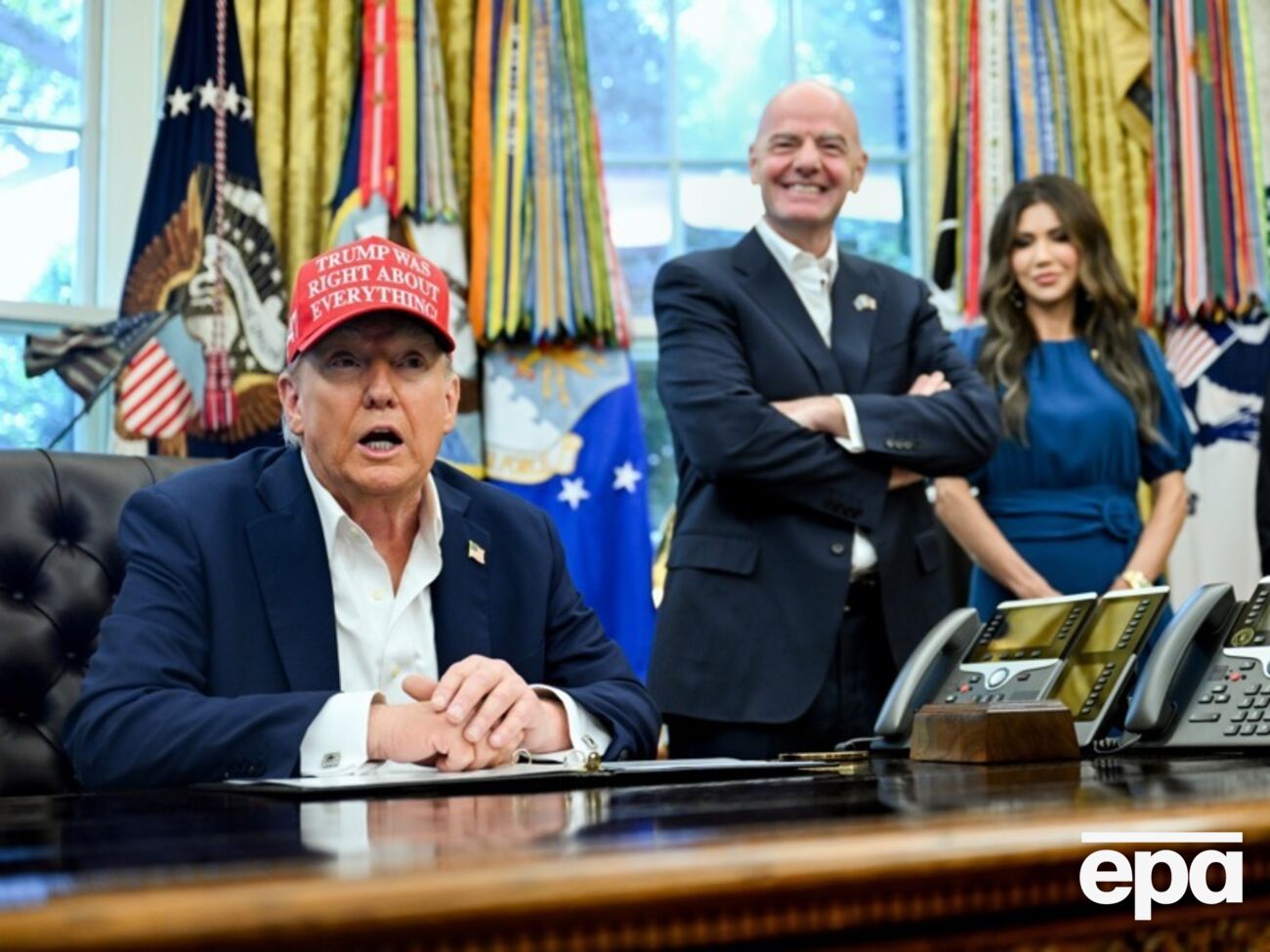 Трамп получал от Инфантино "премию мира" ФИФА