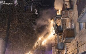 У Харкові через масовану атаку російських БПЛА пошкоджено цивільні об'єкти, розповіли в МВС