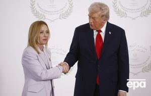 Мелоні сподівається, що одного разу Трампу вручать Нобелівську премію миру