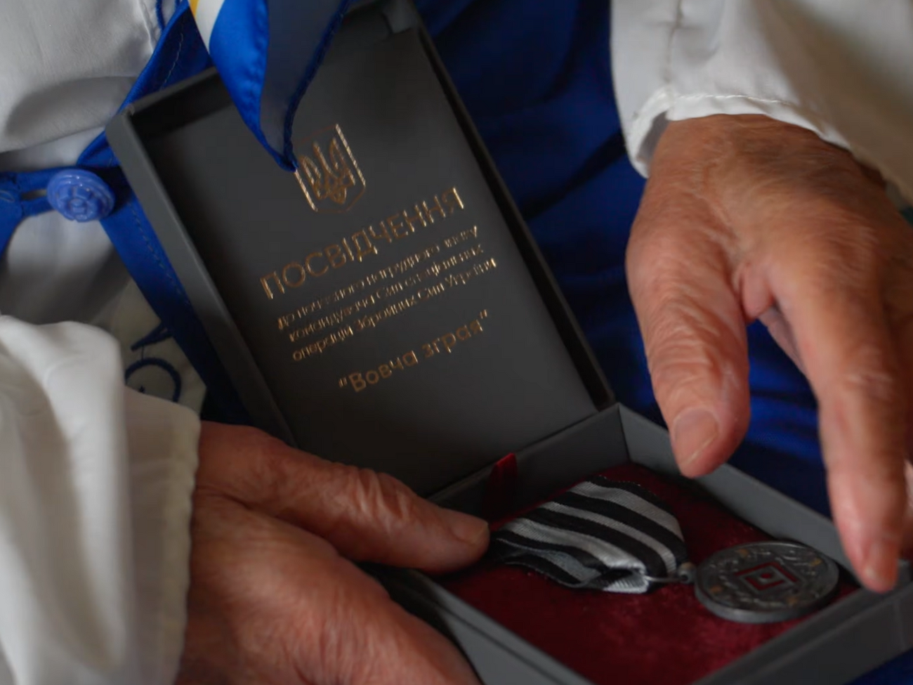 Почесні нагрудні знаки "Вовча зграя" здобуло троє ветеранів ОУН-УПА