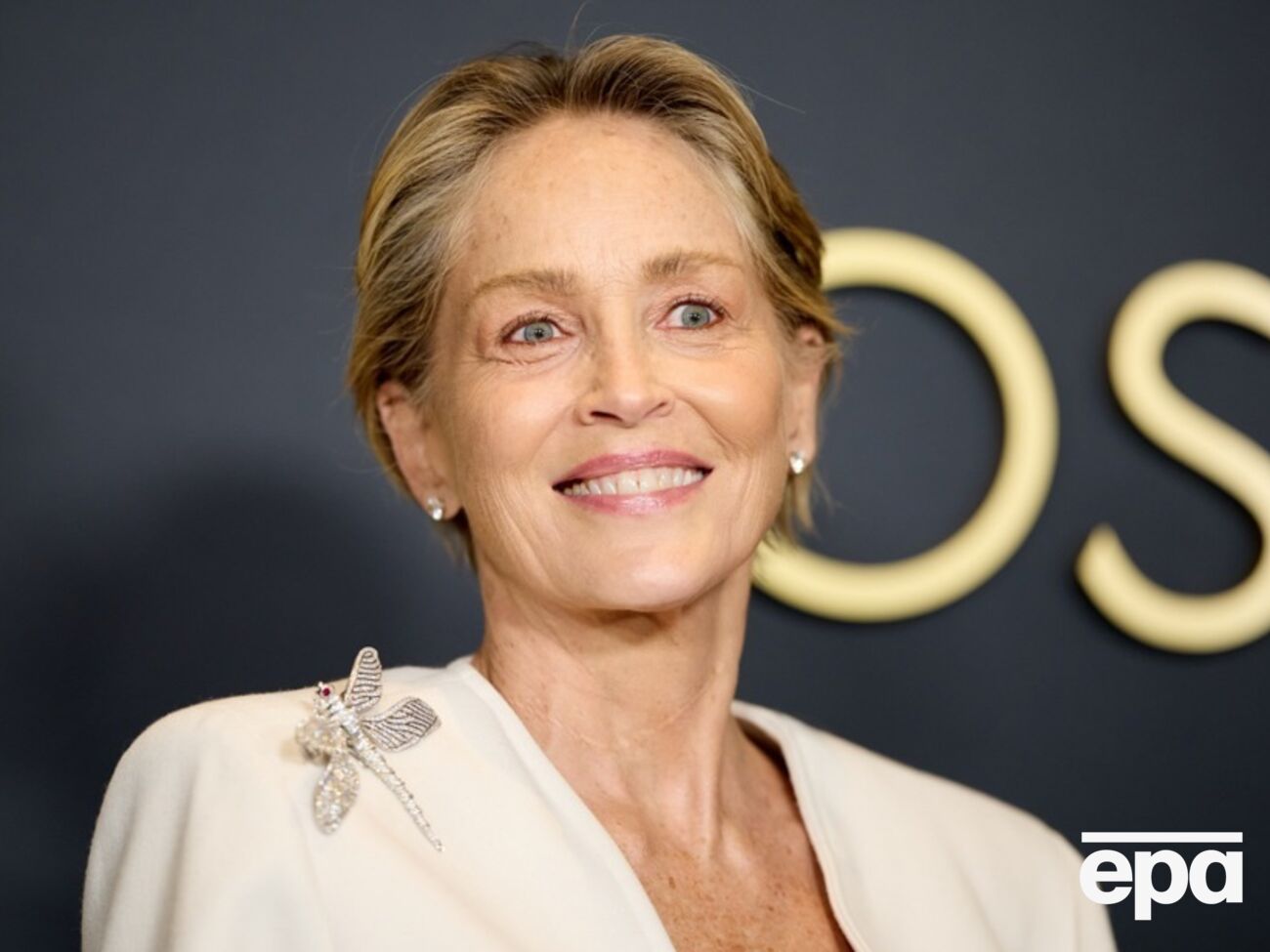 Стоун в прошлом году приобрела картину украинского художника и не сдержала своего восхищения украинской культурой