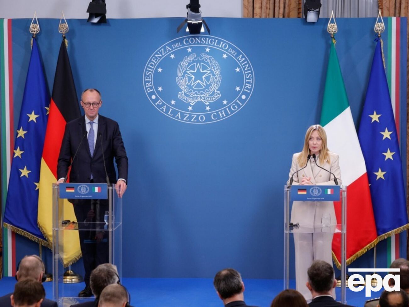 Мелони и Мерц высказались о членстве в Совете мира Трампа