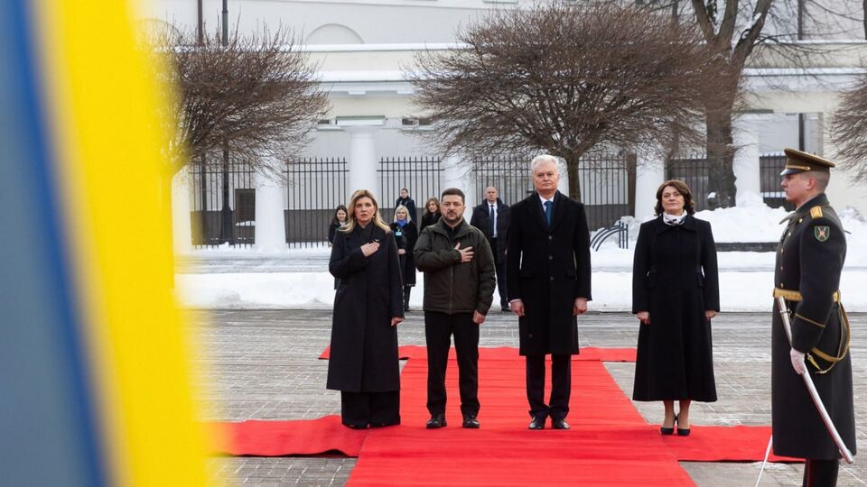 Президент України з першою леді здійснили візит у Литву