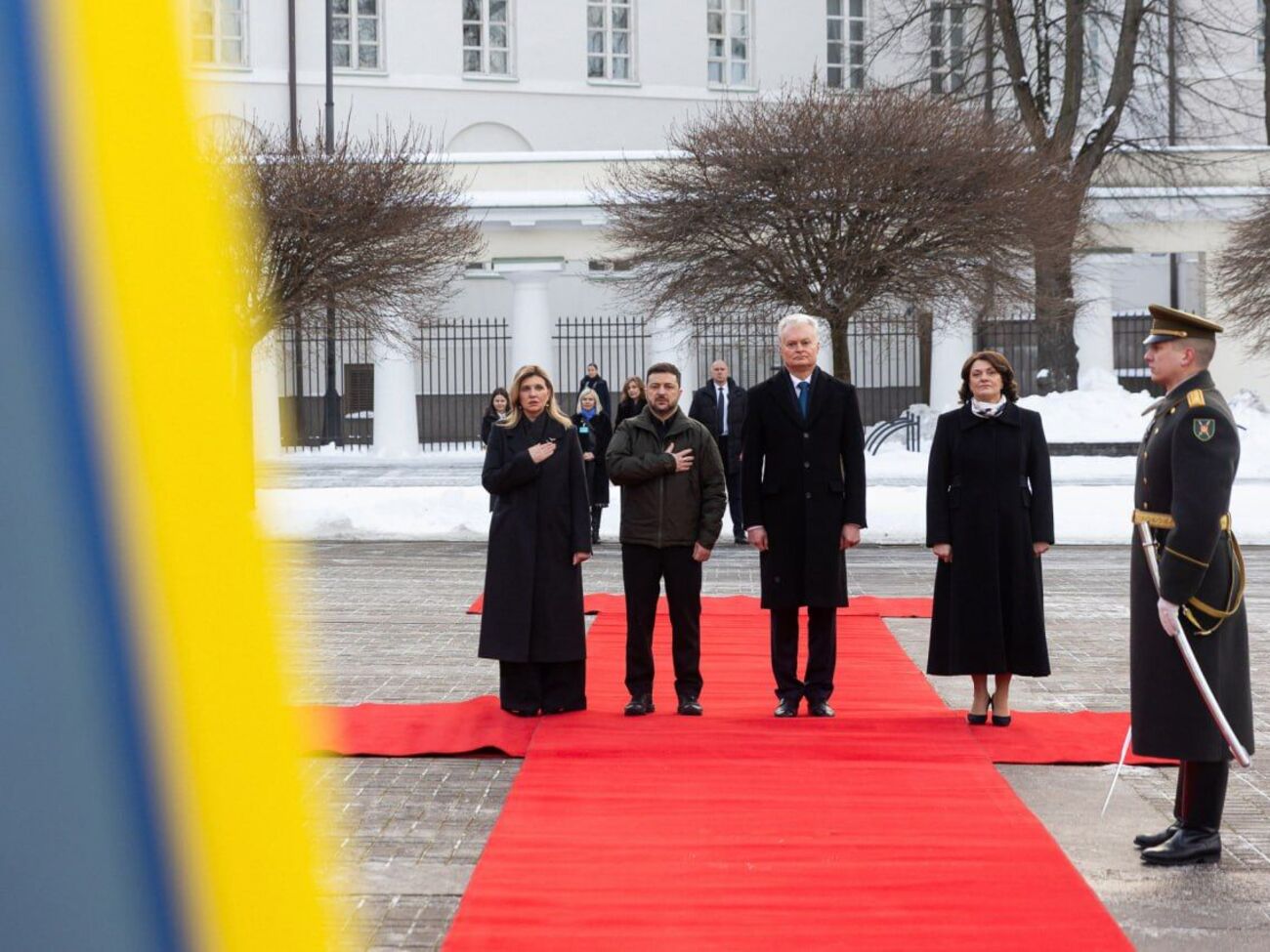 Президент України з першою леді здійснили візит у Литву