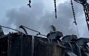 Репортери показали стан ТЕС після обстрілів