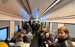 Першого дня "пункт незламності" в Хелмі відвідало понад 100 пасажирів