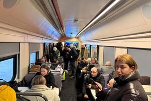 В первый день "пункт несокрушимости" в Хелме посетило более сотни пассажиров