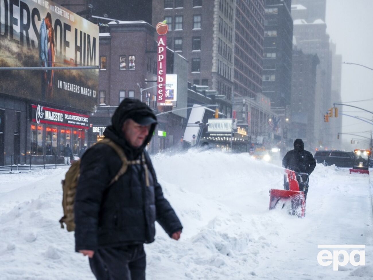 По данным синоптиков, такая погода в США будет держаться до конца недели