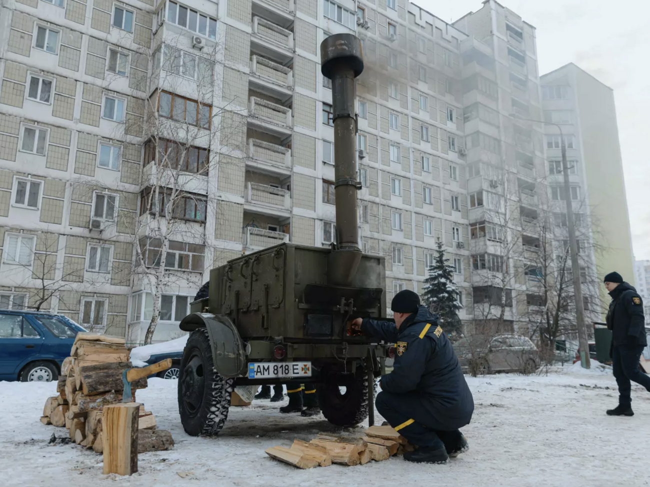 Жилой массив утепляют разными способами