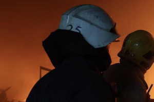 Из-за ударов РФ в области возник пожар