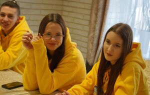 В зимней смене "Блогер Кемпа" принимали участие дети, выехавшие с оккупированных территорий Украины