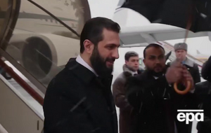 Удруге аш-Шараа відвідує Москву – уперше він був у Кремлі 15 жовтня 2025 року