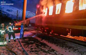 27 січня РФ атакувала дронами пасажирський потяг "Барвінкове – Львів – Чоп" у Харківській області