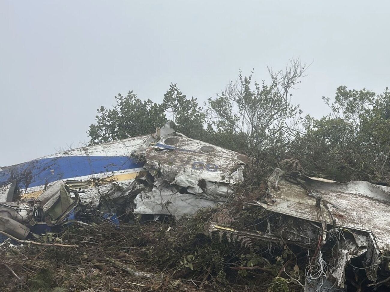 Місцеві жителі в Колумбії виявили літак повністю зруйнованим