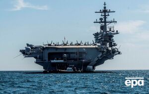 США розглядають удари по лідерах Ірану, силовиках і ядерних і урядових об'єктах (на фото – авіаносний загін USS Abraham Lincoln)