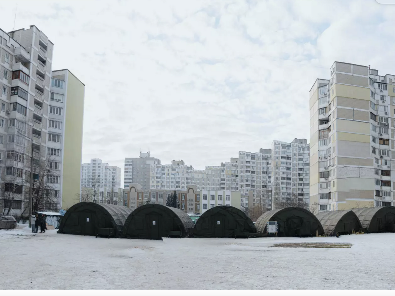 У столиці розгорнули пункти обігріву