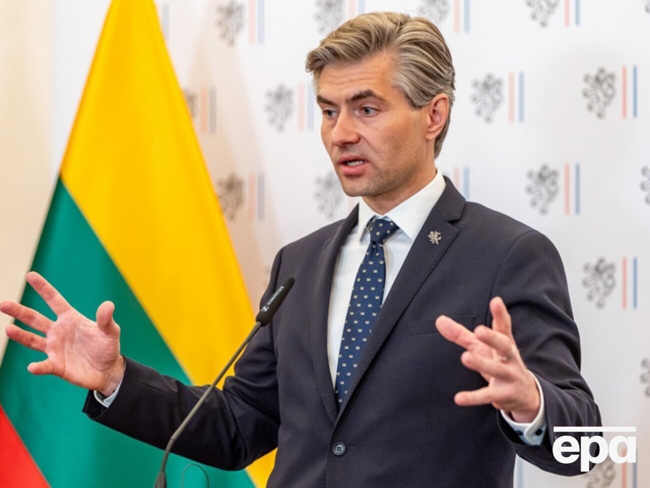 Кястутис Будрис (на фото) призвал МУС выдать новые ордера на арест россиян