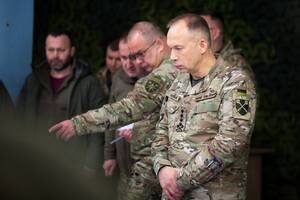 Сырский проинформировал о встрече с командирами воинских частей, выполняющих боевые задачи на фронте