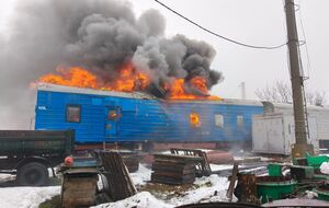 За останню добу ворог завдав семи ударів БПЛА по об'єктах залізниці в Синельниковому, розповіли в уряді України