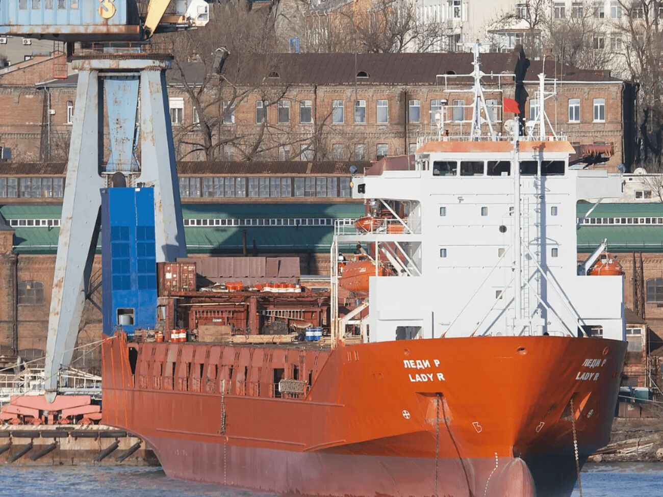 Журналисты допускают, что в перевозке участвовало судно Lady R