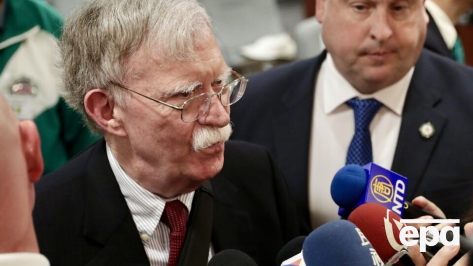 Болтон був радником Трампа із квітня 2018 року до вересня 2019-го