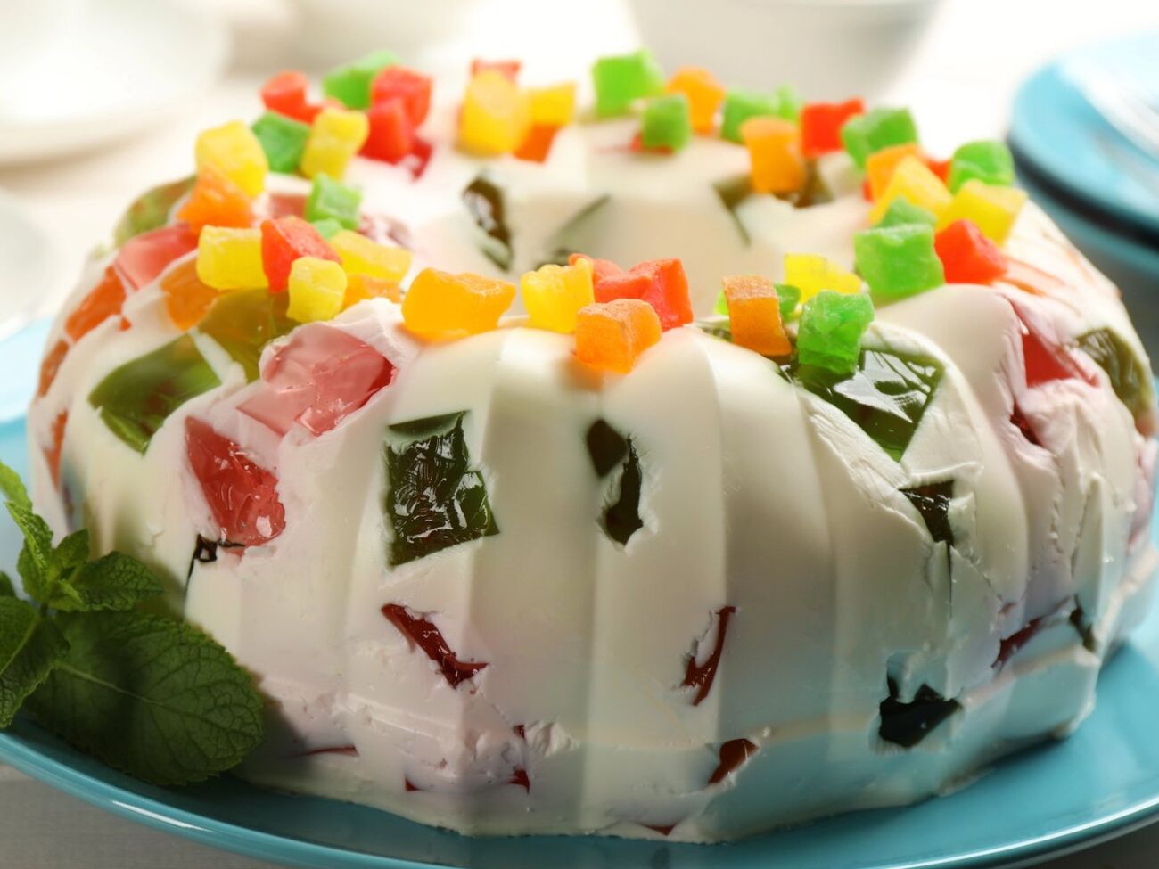 Кроме желе для десерта понадобится 25 г желатина