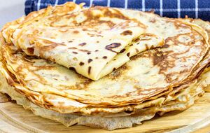 На 150 г борошна знадобиться 200 мл молока і 50 г масла