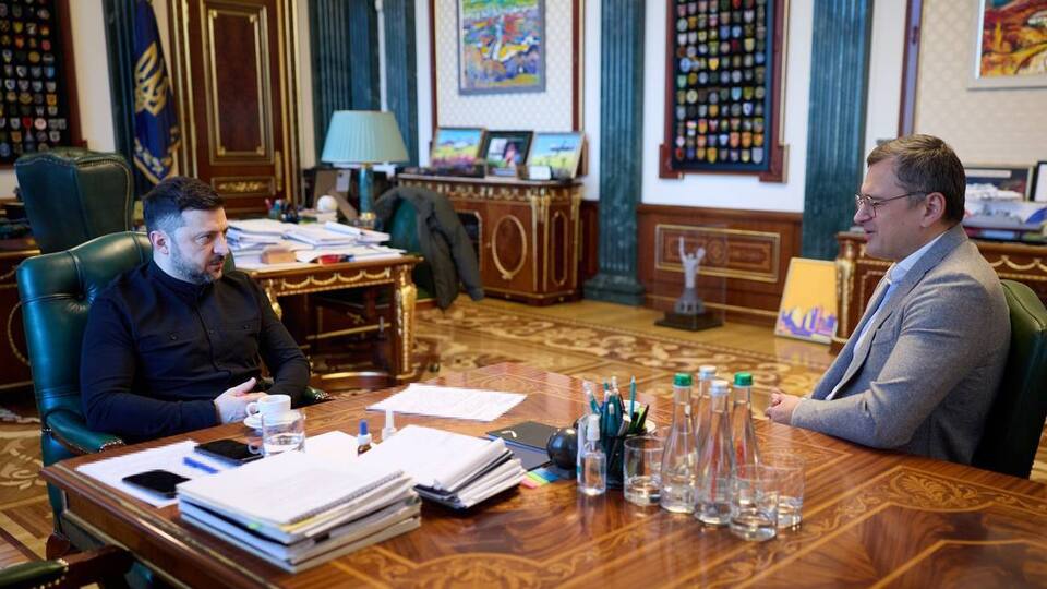Зеленський і Кулеба домовилися "визначити напрями подальшої взаємодії"
