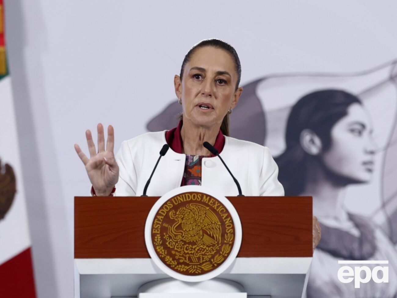 Шейнбаум заявила, що готова співпрацювати в боротьбі з наркотрафіком до США