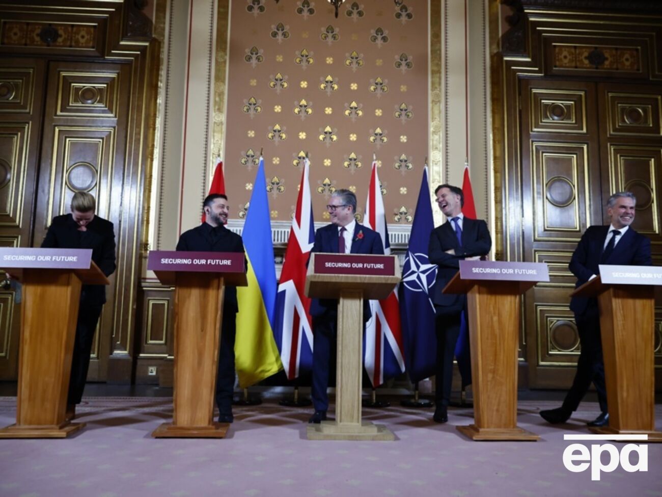 Западные лидеры возьмут на себя обязательства по защите Украины в случае повторного нападения России