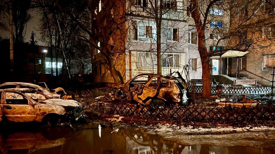 За даними ПС ЗСУ, місто атакували безпілотники
